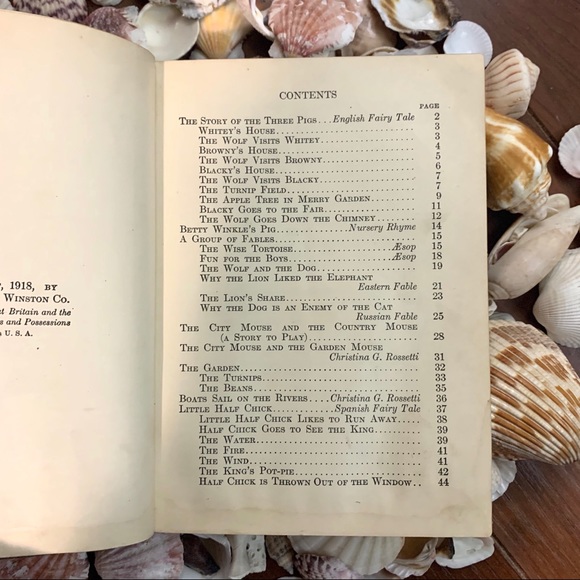 1918 Vintage Green Hardcover Children’s Book - Picture 7 of 15